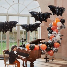 3-er Set Fledermausballons - Sparkle Bat