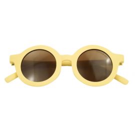 Runde Polarisierte Kinder-Sonnenbrille - Mellow Yellow