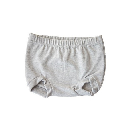 culotte bébé gris chiné en jersey culotte bébé gris chiné en jersey
