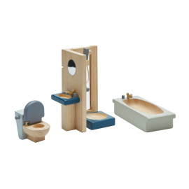 Plan Toys - Puppenhaus-Badezimmer - Orchard