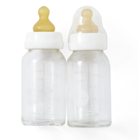 Glasflasche 120 ml - 3 bis 24 Monate - Los 2