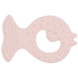 Rassel des Naturkautschuk -Gebiss - rosa Fische