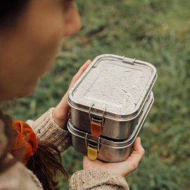 Go Edelstahl -Lunchbox 800 ml - Terrakotta