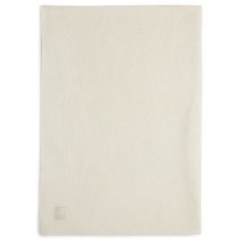 Decke Kinderbett Basic Knit - Ivory - 100x150 cm