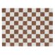 Waschbare Teppich Kitchen Tiles - Toffee - 120x160
