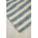 Bag + Strandtuch 68x140 - Blaue Streifen