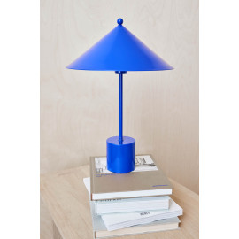 Kasa Tischlampe - optisch blau