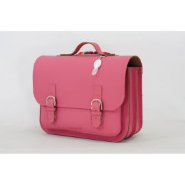 LEDER SCHULRANZEN REGENBOGEN - ANTIQUE PINK - Own stuff