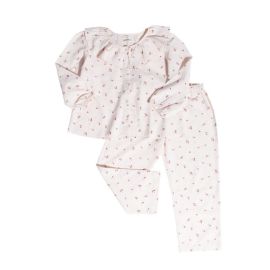 Pyjama mit Floune Neck Blossom Dragée - 8 Jahre
