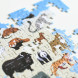 Puzzle Tiere - 500 Teile - Poppik