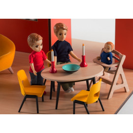 Moderne Puppenhausmöbel 'Esszimmer'