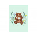 Postkarte Rebecca Jones 'Baby Bear'