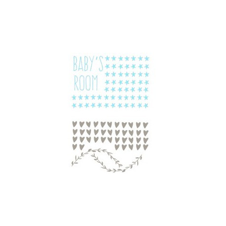 set stickers 'Baby's room'