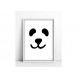 Liebliches A3 Poster 'Panda'