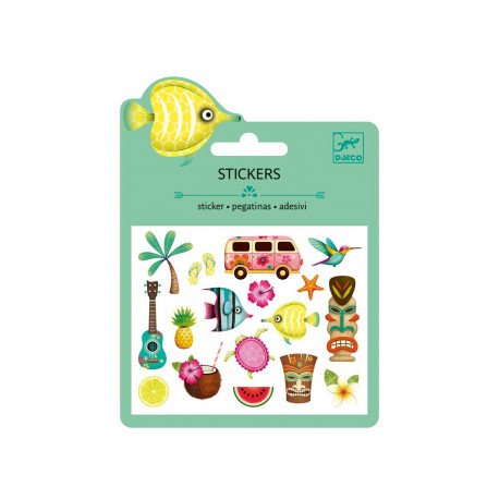 Sommerliche Puffy Sticker 'Hawaii' Sommerliche Puffy Sticker 'Hawaii'