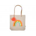 Stofftasche mit Regenbogen