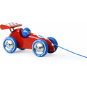 Nachziehspielzeug Rennwagen 'Rot/Blau'