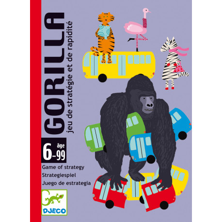 Strategisches Gorilla Kartenspiel