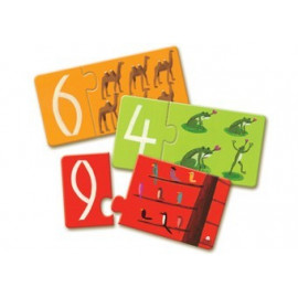 puzzle éducatif sur les chiffres