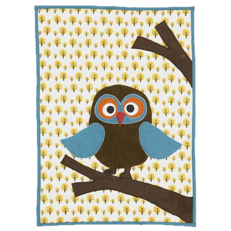 Malerische Retro Decke 'Owl' Malerische Retro Decke 'Owl'