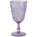 Weinglas aus Acryl - Lavendel