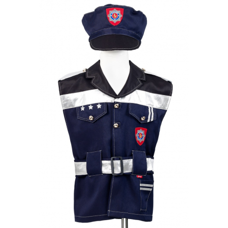 Erstklassiges Polizisten-Kostüm (4-6 J.) Erstklassiges Polizisten-Kostüm (4-6 J.)