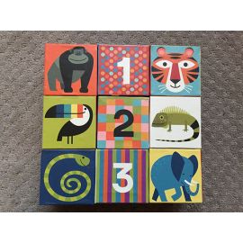 9 Würfel Puzzle gross Animalia
