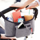 Kinderwagen-Organizer Heather Grey