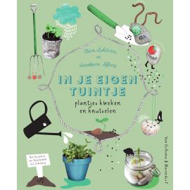Niederländisches Buch in je eigen tuintje plantjes kweken en knutselen