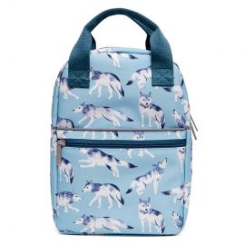 Rucksack Wolf blau klein