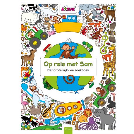 Buch auf Niederländisch - Op reis met Sam
