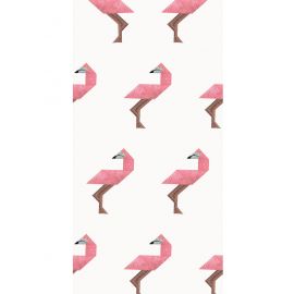 Tapete Tangram Flamingo