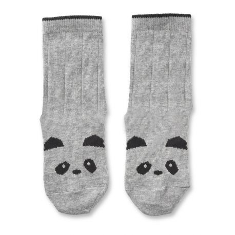 Silas Baumwollsocken Panda grey melange Silas Baumwollsocken Panda grey melange