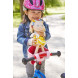 Puppen-Fahrradsitz Blumenwiese