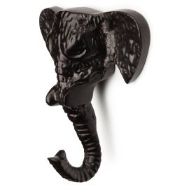 Wandhaken Elefant Eli black