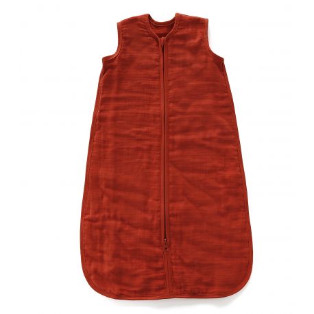 Schlafsack aus Mull chili Schlafsack aus Mull chili