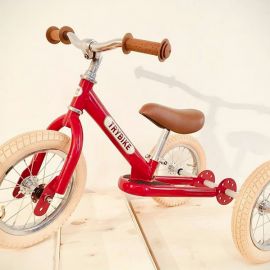 Trybike steel Laufrad vintage red