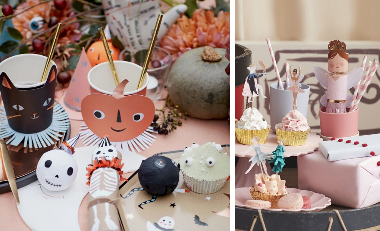 Cupcake-Sets für Halloween von Meri Meri